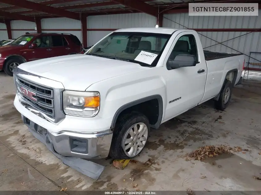 1GTN1TEC8FZ901855 2015 GMC Sierra 1500