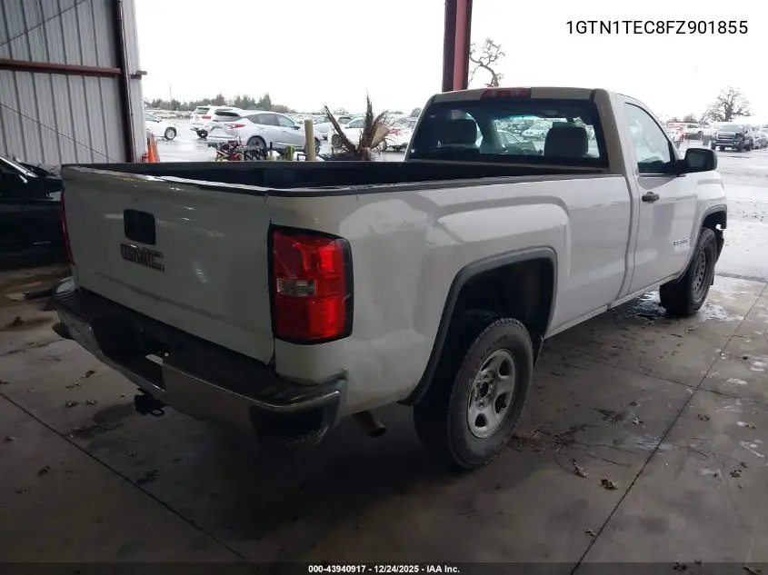 1GTN1TEC8FZ901855 2015 GMC Sierra 1500