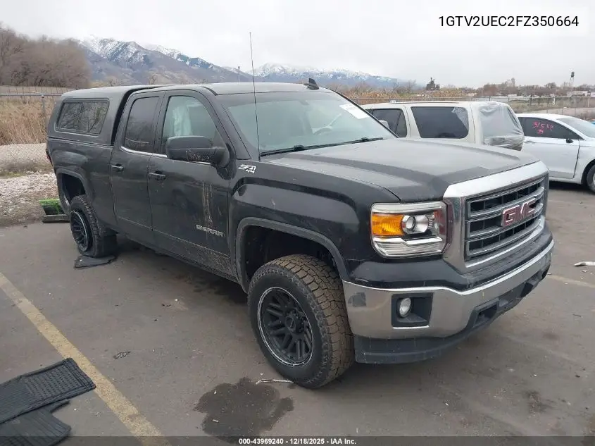 1GTV2UEC2FZ350664 2015 GMC Sierra 1500 Sle