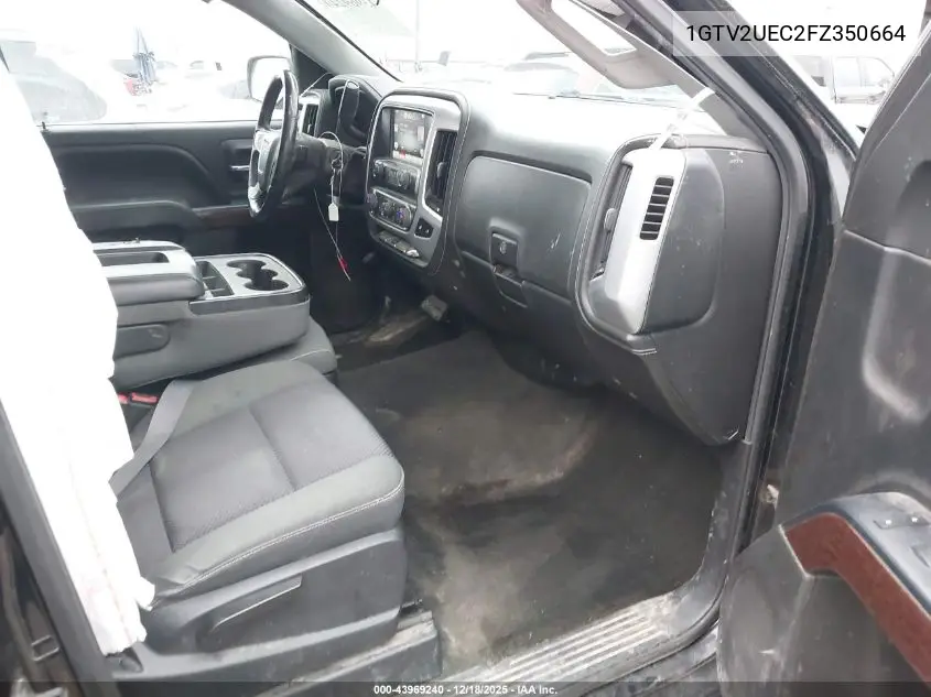 1GTV2UEC2FZ350664 2015 GMC Sierra 1500 Sle