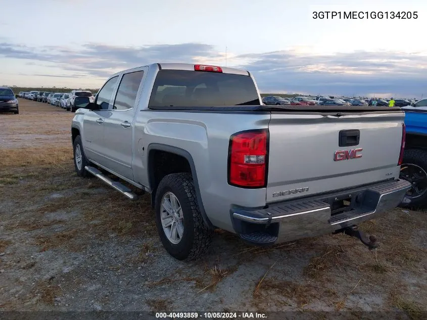 3GTP1MEC1GG134205 2016 GMC Sierra 1500 Sle