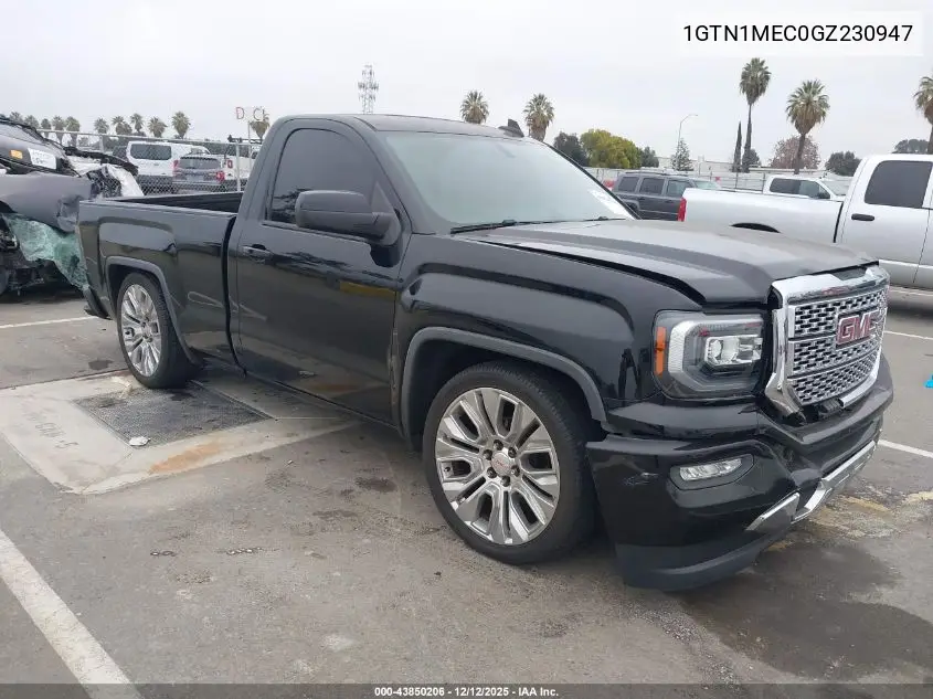1GTN1MEC0GZ230947 2016 GMC Sierra 1500 Sle