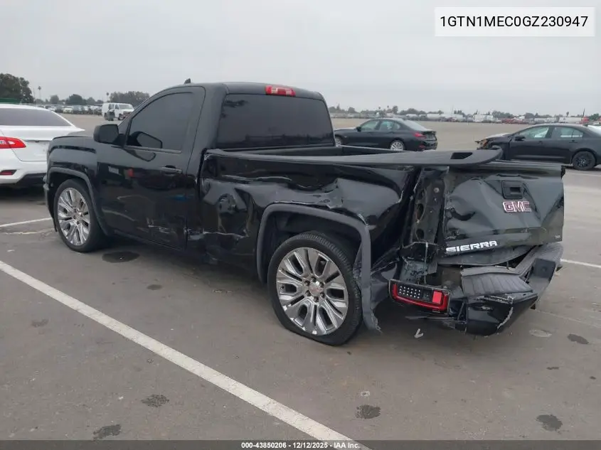 1GTN1MEC0GZ230947 2016 GMC Sierra 1500 Sle