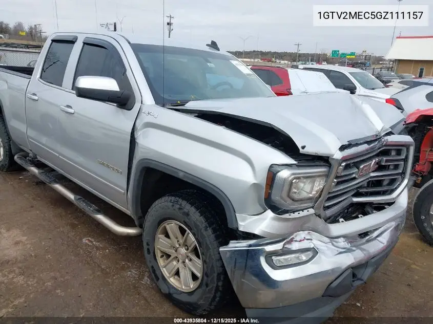 1GTV2MEC5GZ111157 2016 GMC Sierra 1500 Sle