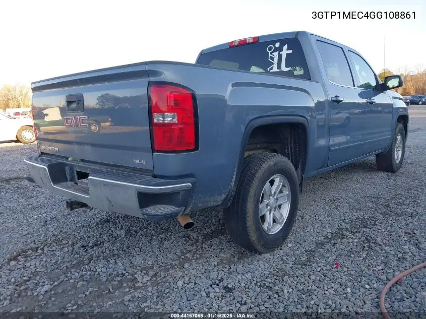 3GTP1MEC4GG108861 2016 GMC Sierra 1500 Sle