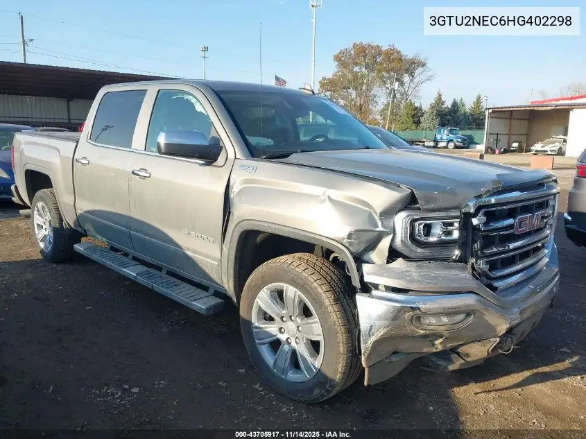 3GTU2NEC6HG402298 2017 GMC Sierra 1500 Slt