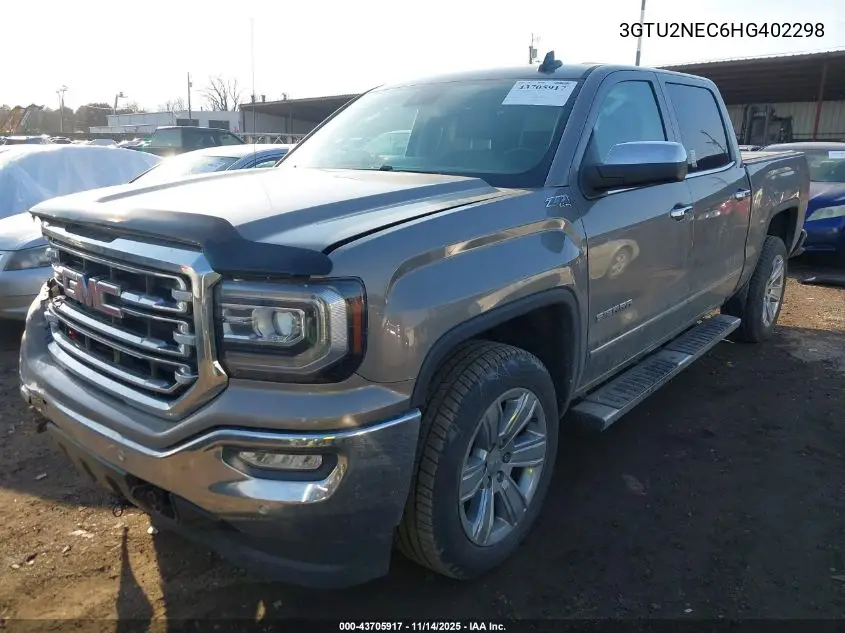 3GTU2NEC6HG402298 2017 GMC Sierra 1500 Slt