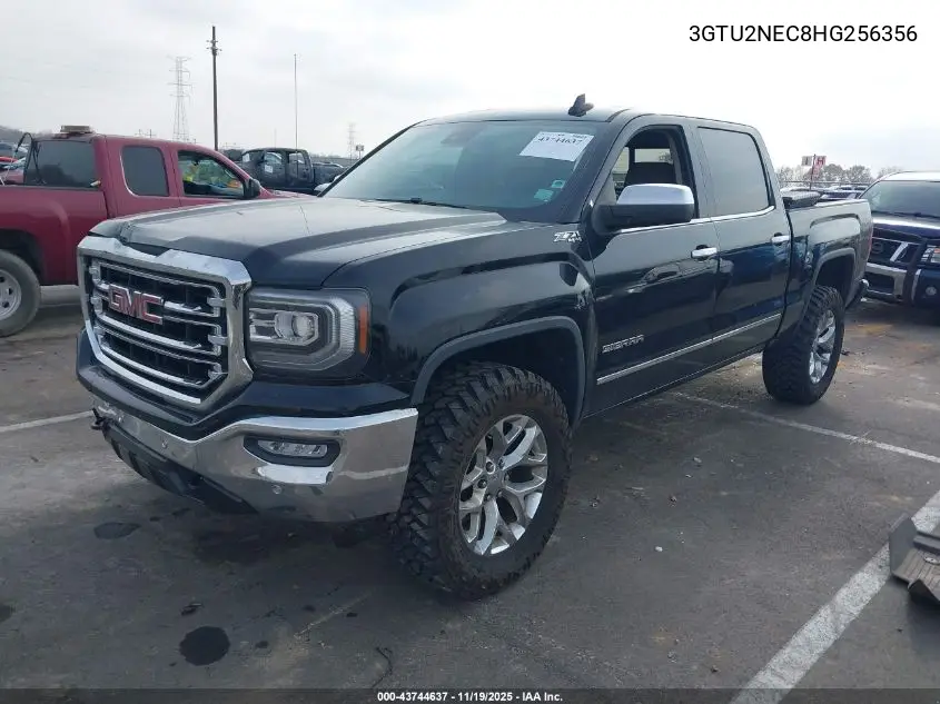 3GTU2NEC8HG256356 2017 GMC Sierra 1500 Slt
