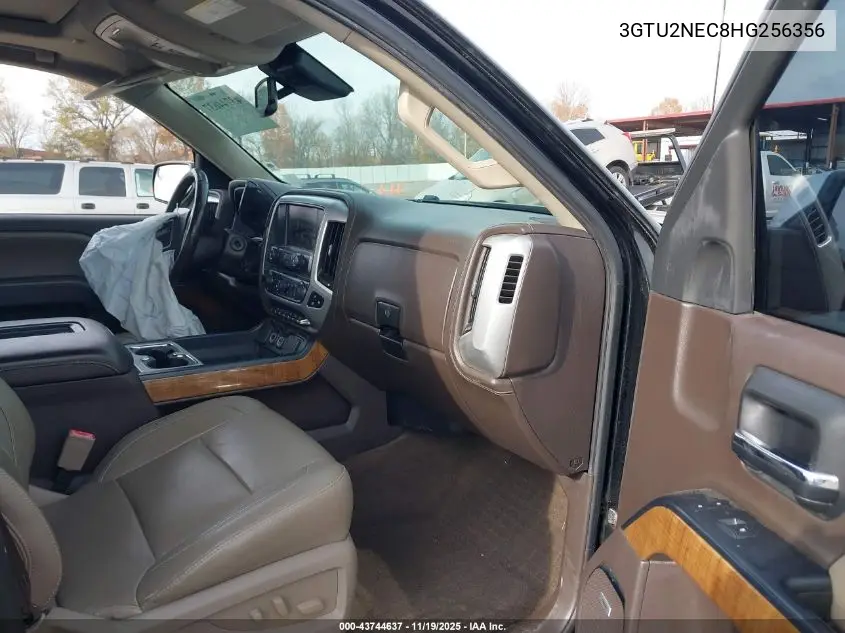 3GTU2NEC8HG256356 2017 GMC Sierra 1500 Slt