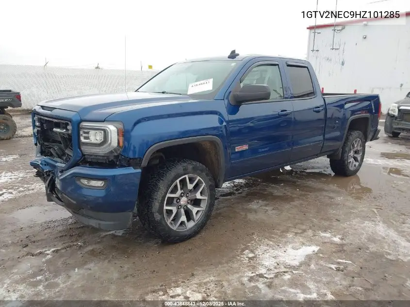 1GTV2NEC9HZ101285 2017 GMC Sierra 1500 Slt