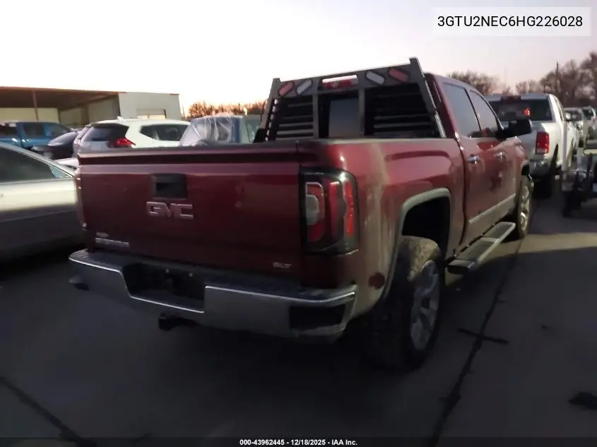 3GTU2NEC6HG226028 2017 GMC Sierra 1500 Slt