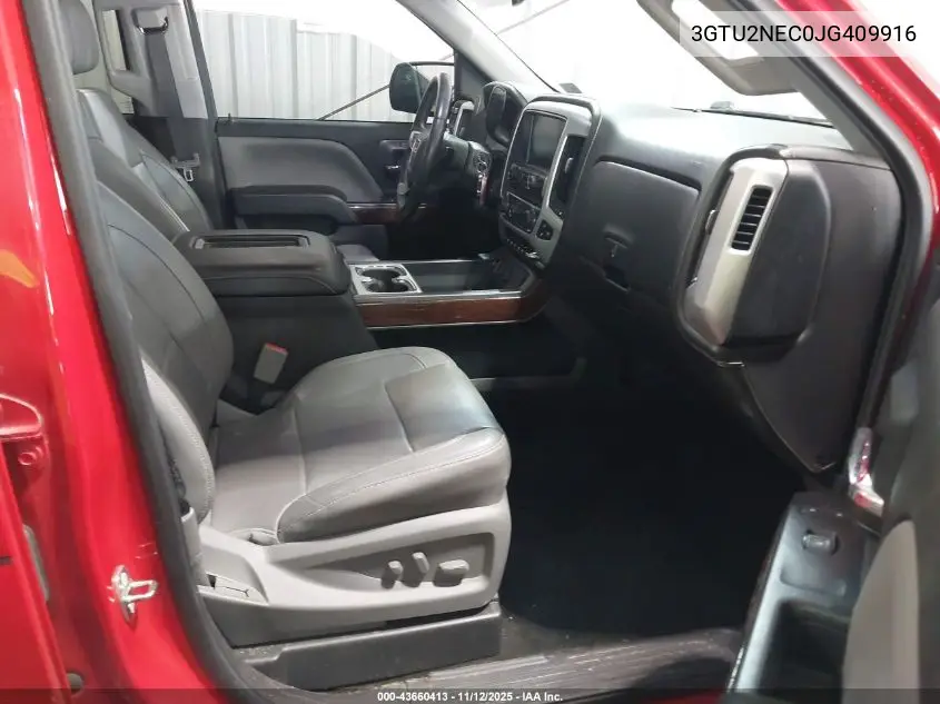 3GTU2NEC0JG409916 2018 GMC Sierra 1500 Slt