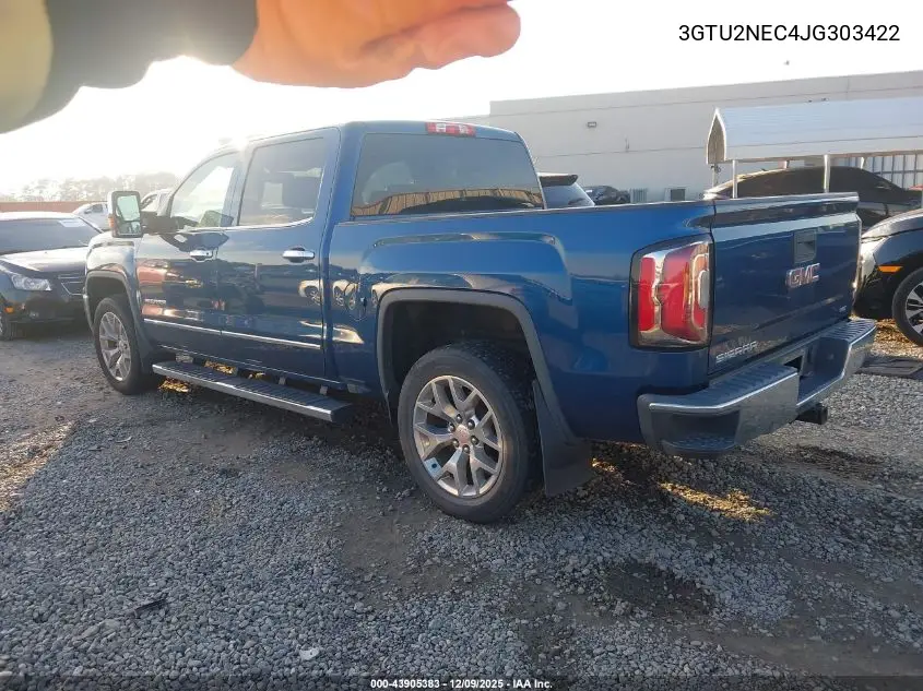 3GTU2NEC4JG303422 2018 GMC Sierra 1500 Slt