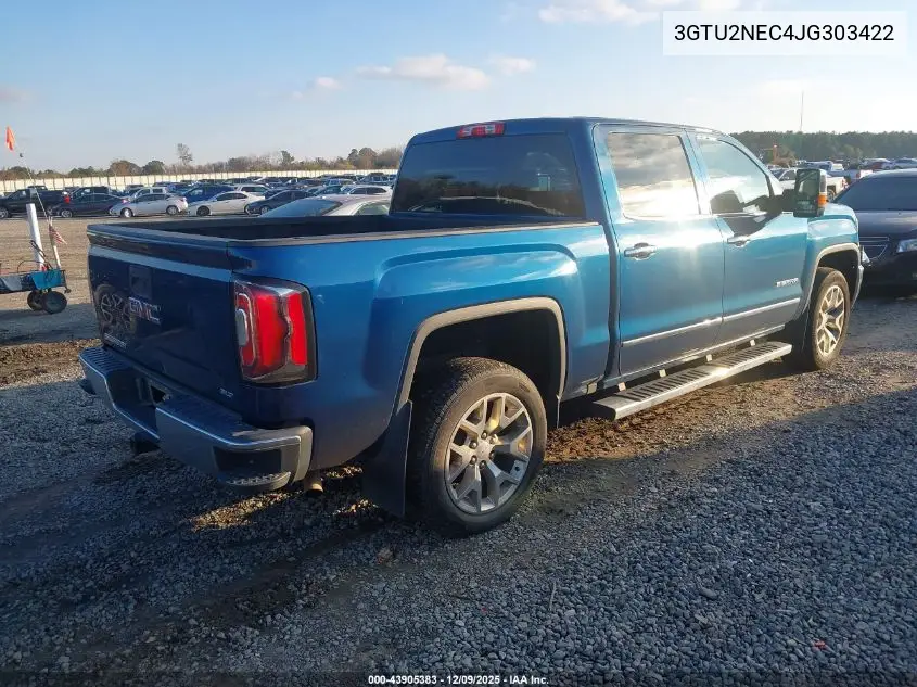 3GTU2NEC4JG303422 2018 GMC Sierra 1500 Slt
