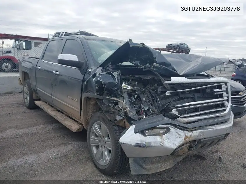 3GTU2NEC3JG203778 2018 GMC Sierra 1500 Slt