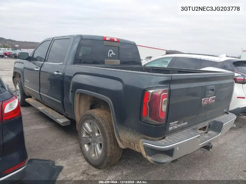 3GTU2NEC3JG203778 2018 GMC Sierra 1500 Slt