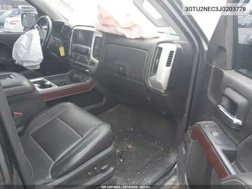 3GTU2NEC3JG203778 2018 GMC Sierra 1500 Slt