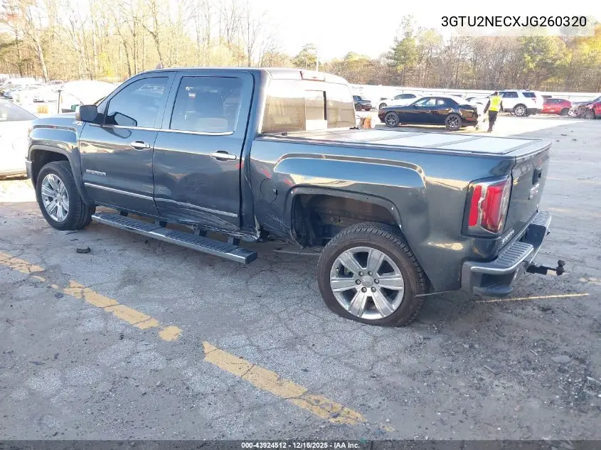 3GTU2NECXJG260320 2018 GMC Sierra 1500 Slt