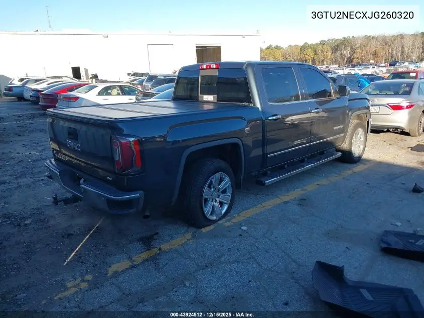 3GTU2NECXJG260320 2018 GMC Sierra 1500 Slt