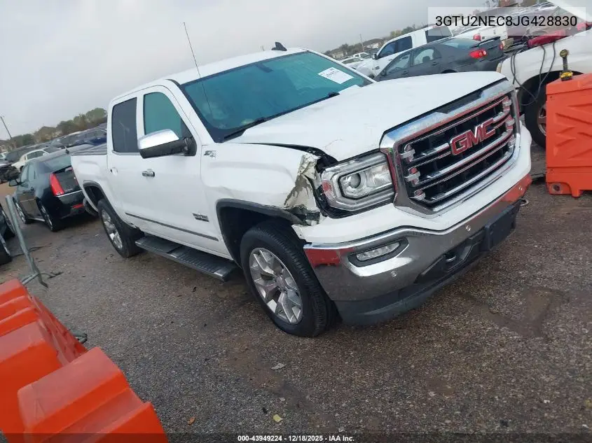 3GTU2NEC8JG428830 2018 GMC Sierra 1500 Slt