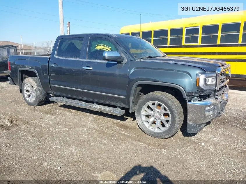 3GTU2NEJ7JG465379 2018 GMC Sierra 1500 Slt