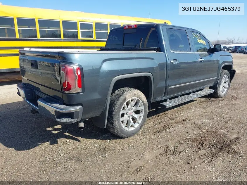 3GTU2NEJ7JG465379 2018 GMC Sierra 1500 Slt