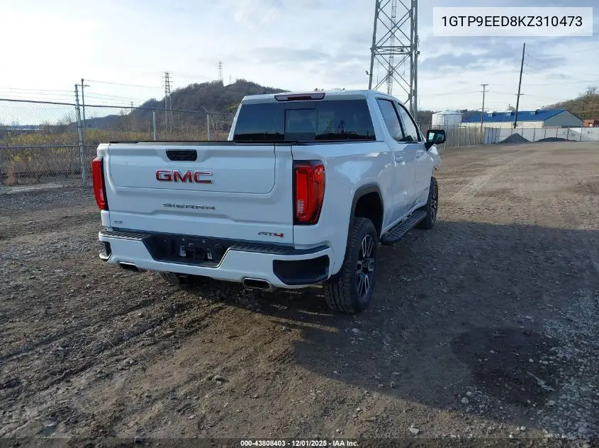 1GTP9EED8KZ310473 2019 GMC Sierra 1500 At4