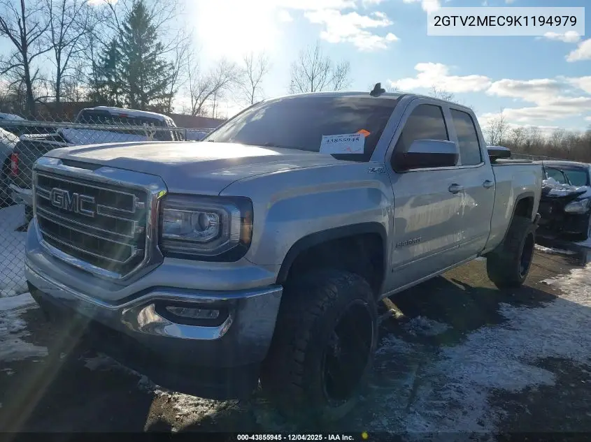 2GTV2MEC9K1194979 2019 GMC Sierra 1500 Limited Sle