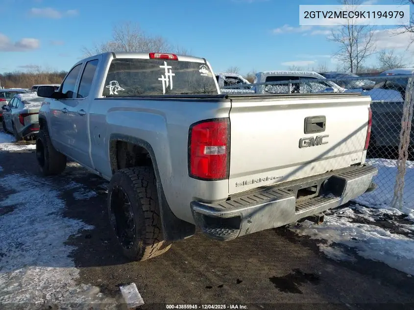 2GTV2MEC9K1194979 2019 GMC Sierra 1500 Limited Sle