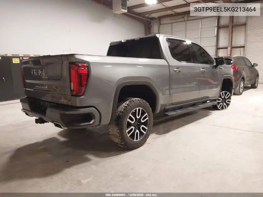 3GTP9EEL5KG213464 2019 GMC Sierra 1500 At4