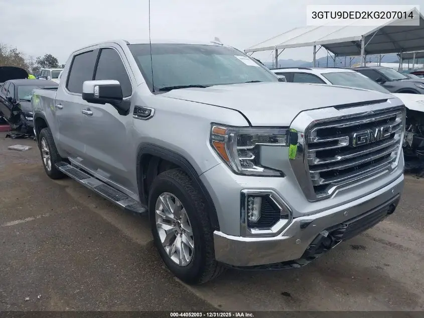 3GTU9DED2KG207014 2019 GMC Sierra 1500 Slt