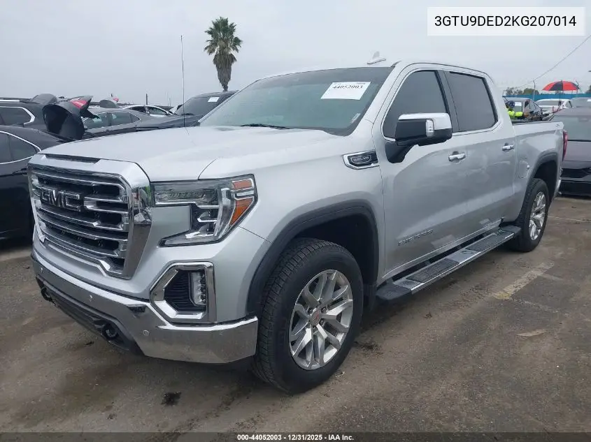 3GTU9DED2KG207014 2019 GMC Sierra 1500 Slt