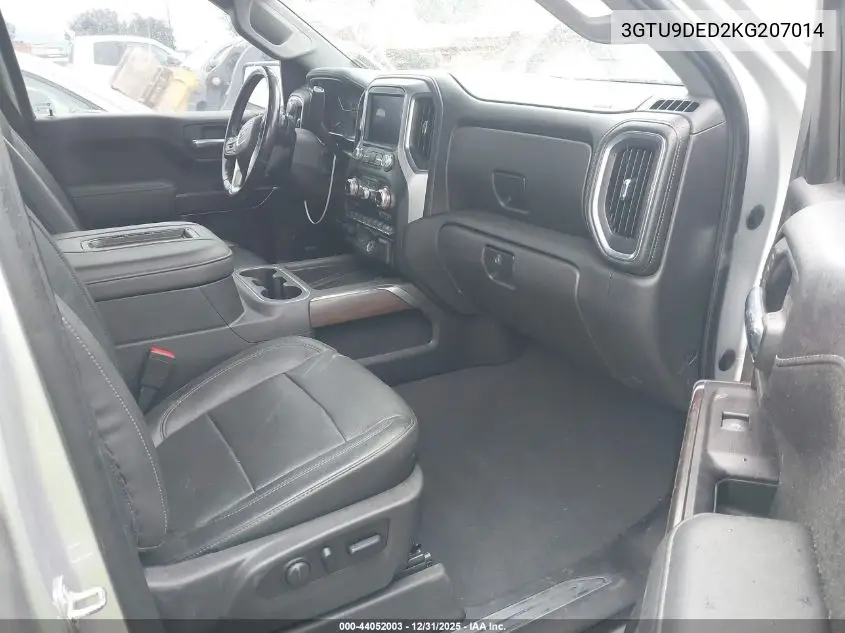 3GTU9DED2KG207014 2019 GMC Sierra 1500 Slt