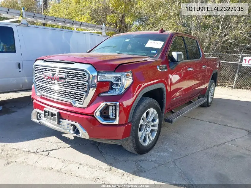 1GTU9FEL4LZ327935 2020 GMC Sierra 1500 4Wd Short Box Denali