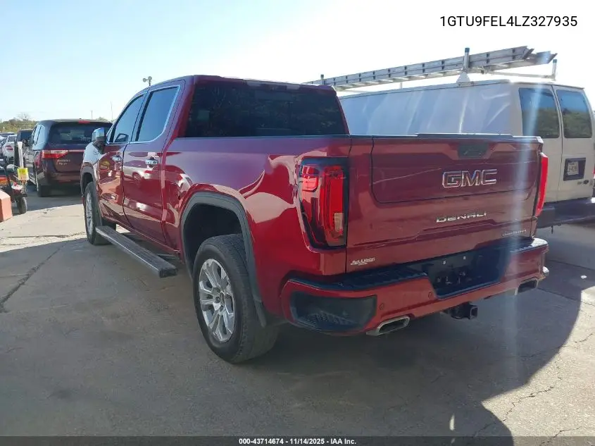 1GTU9FEL4LZ327935 2020 GMC Sierra 1500 4Wd Short Box Denali