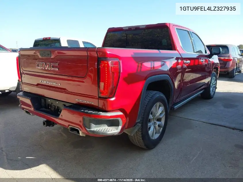 1GTU9FEL4LZ327935 2020 GMC Sierra 1500 4Wd Short Box Denali