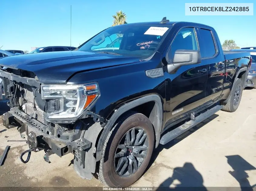 1GTR8CEK8LZ242885 2020 GMC Sierra 1500 2Wd Standard Box Elevation
