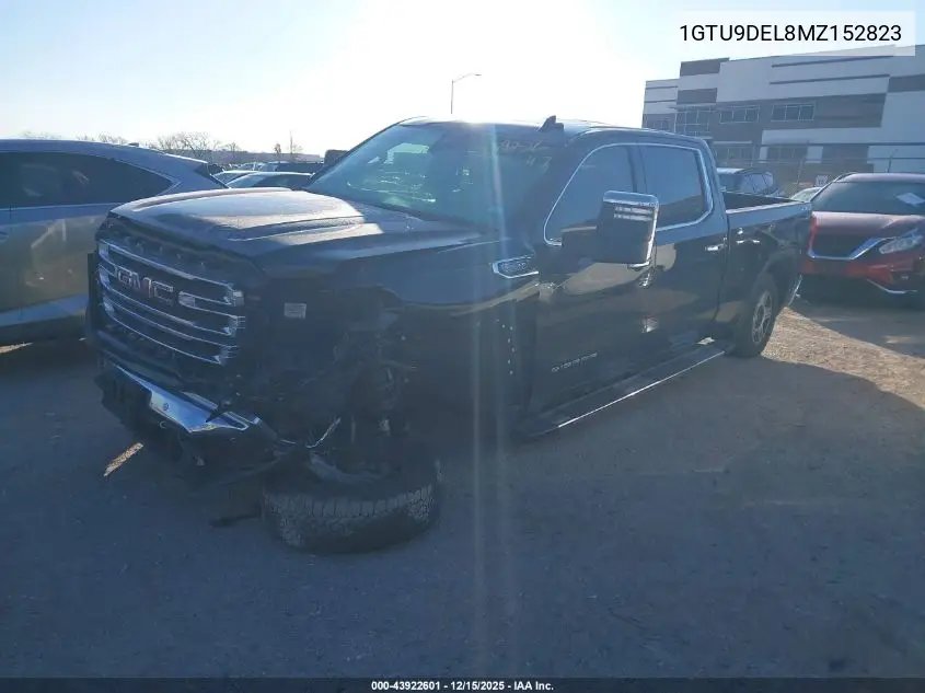 1GTU9DEL8MZ152823 2021 GMC Sierra 1500 4Wd Standard Box Slt