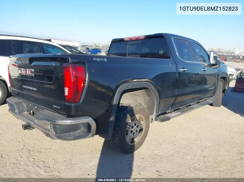 1GTU9DEL8MZ152823 2021 GMC Sierra 1500 4Wd Standard Box Slt