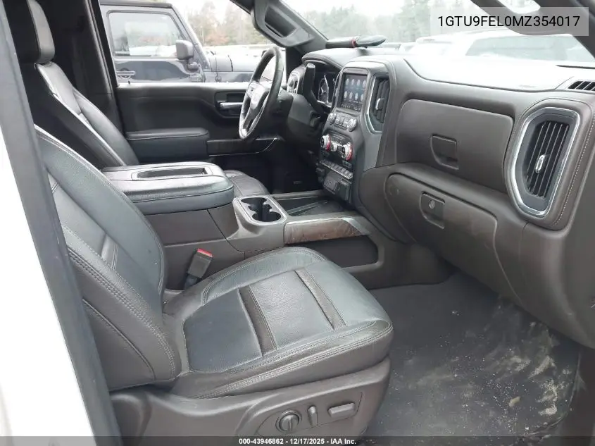 1GTU9FEL0MZ354017 2021 GMC Sierra 1500 4Wd Short Box Denali