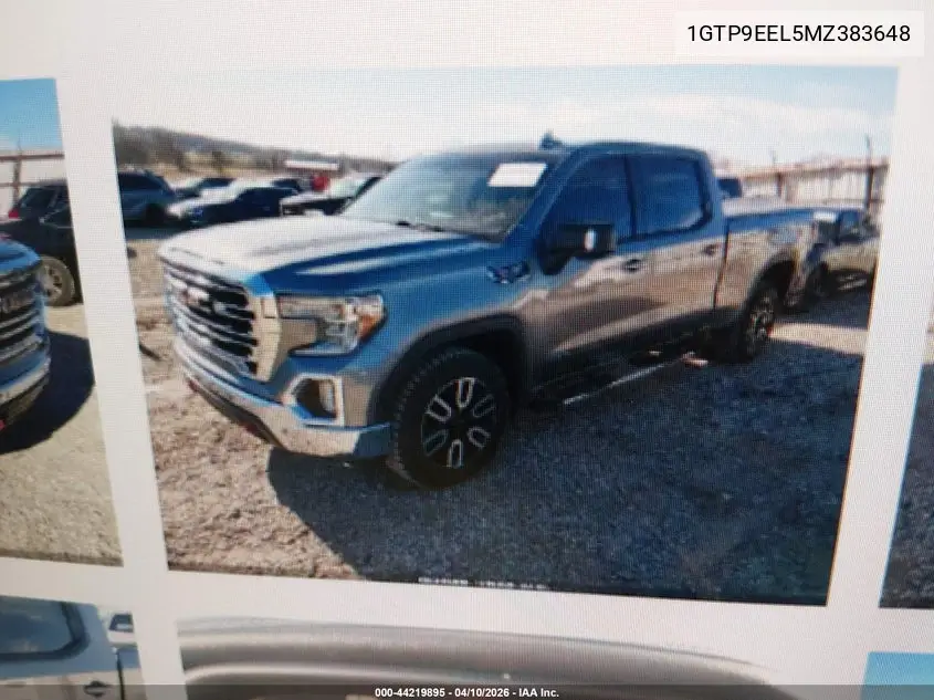 1GTP9EEL5MZ383648 2021 GMC Sierra 1500 4Wd Short Box At4