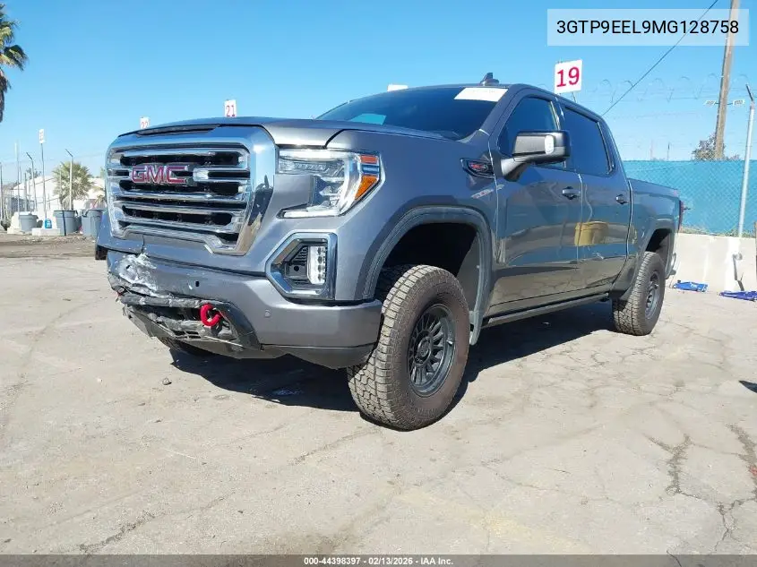 3GTP9EEL9MG128758 2021 GMC Sierra 1500 4Wd Short Box At4