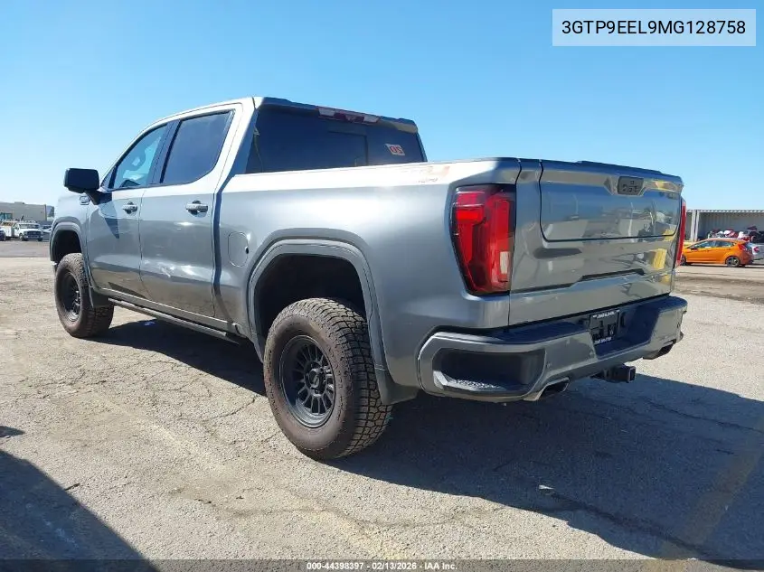 3GTP9EEL9MG128758 2021 GMC Sierra 1500 4Wd Short Box At4