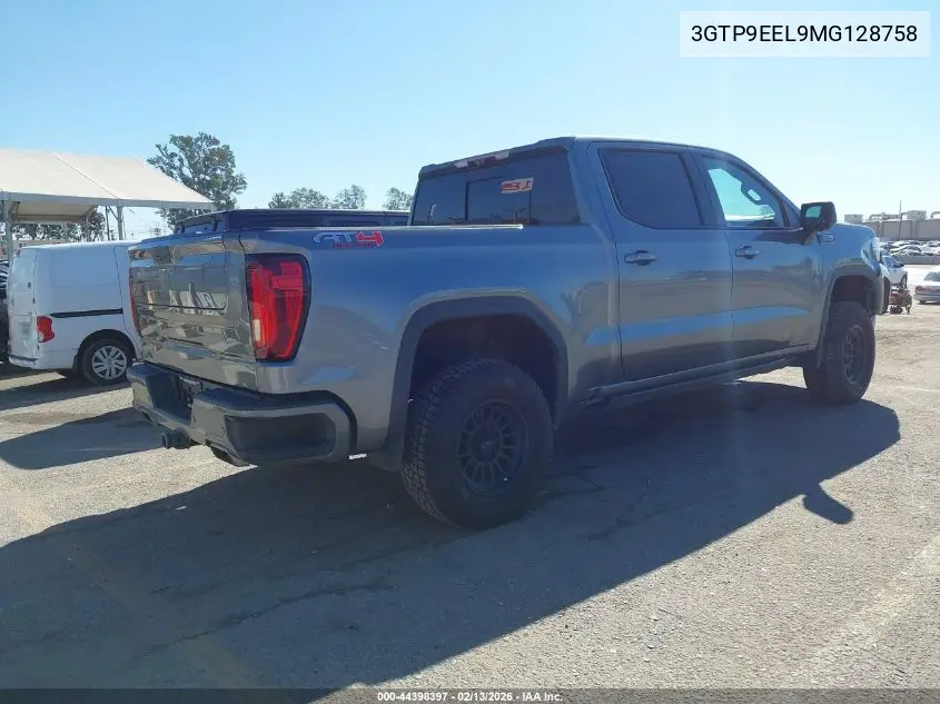 3GTP9EEL9MG128758 2021 GMC Sierra 1500 4Wd Short Box At4