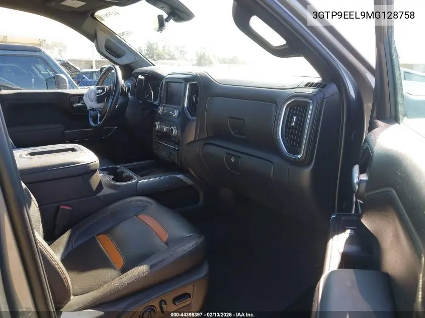 3GTP9EEL9MG128758 2021 GMC Sierra 1500 4Wd Short Box At4