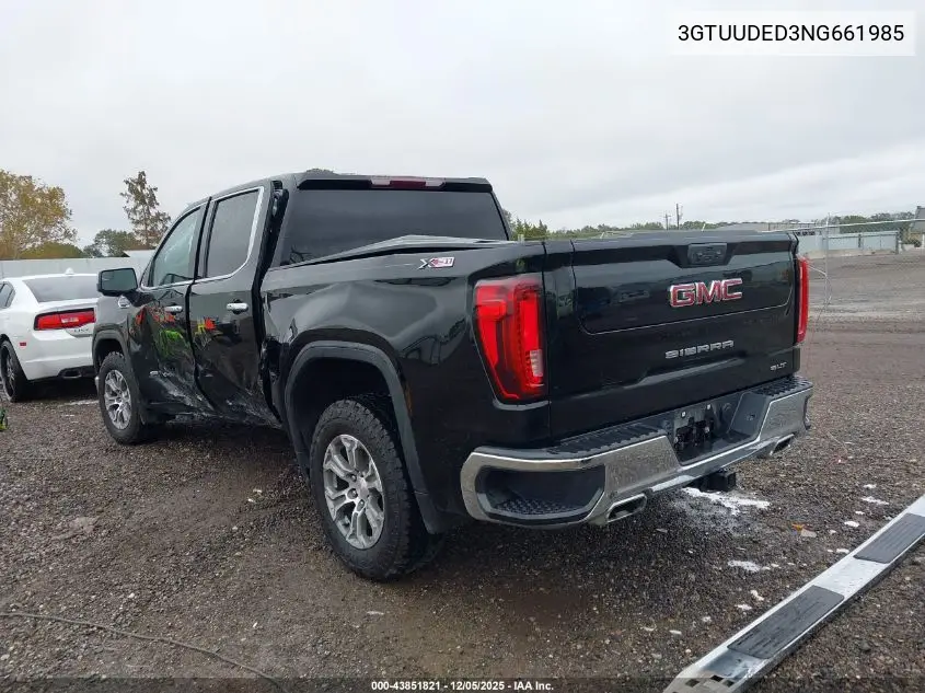 3GTUUDED3NG661985 2022 GMC Sierra 1500 Slt