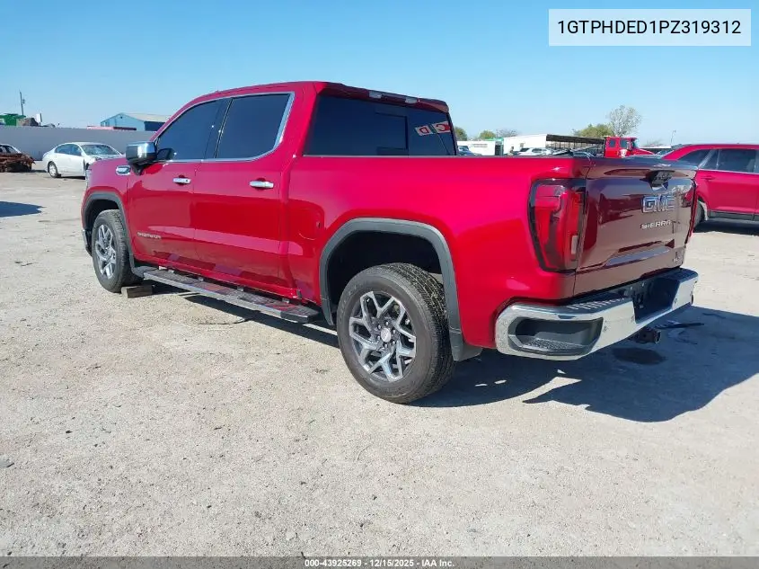 1GTPHDED1PZ319312 2023 GMC Sierra 1500 2Wd Short Box Slt