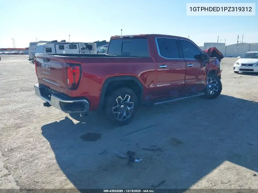 1GTPHDED1PZ319312 2023 GMC Sierra 1500 2Wd Short Box Slt