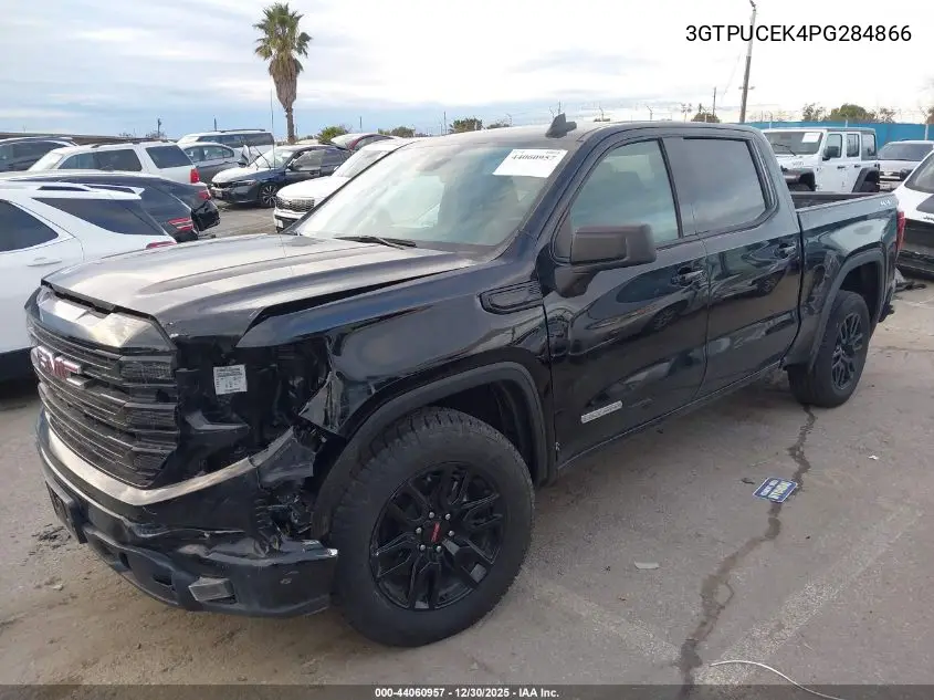 3GTPUCEK4PG284866 2023 GMC Sierra 1500 4Wd Short Box Elevation With 3Sb