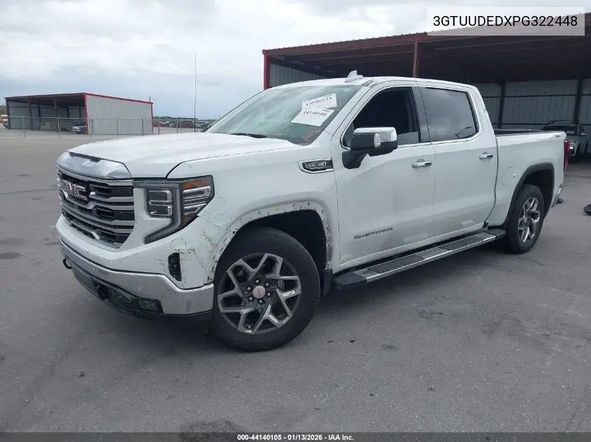 3GTUUDEDXPG322448 2023 GMC Sierra 1500 4Wd Short Box Slt